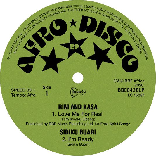 Diverse Artister Bbe Afro Disco Ep Vinyl