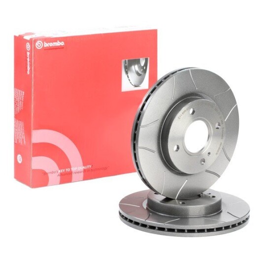 Bremseskive BREMBO 09.A968.76 Bremseskive BREMBO 09.A968.76