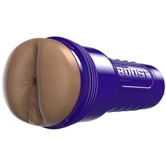 Fleshlight Boost Blast Female Medium Dark Masturbator - Lysebrun