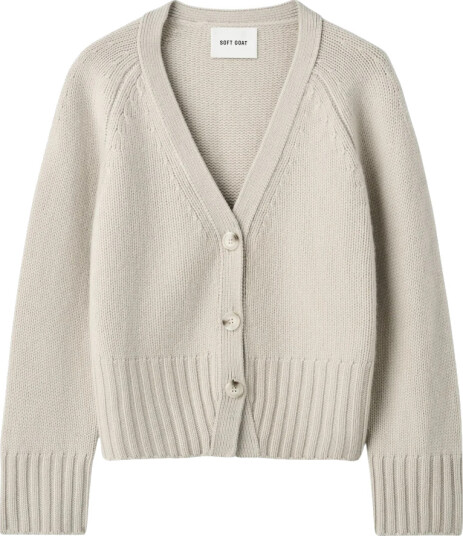 Soft Goat Dame Strikkevarer Beige L,