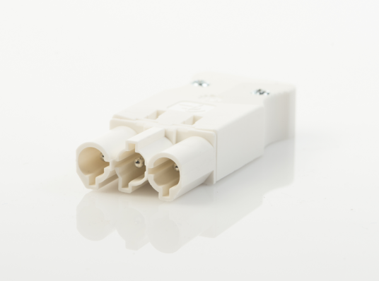 Gycom 128158 Støpsel 3 polet 0,13 kWh 4 kV IP20 9,5 10,5 mm 50 cm Stikkontakter & kabler