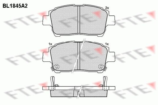 Bremseklosser FTE 9010425