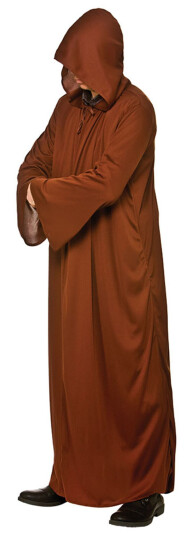 Wicked Costumes Ltd Kappe med Hette Brun  One size
