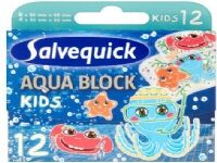 Salvequick Aqua Block Kids Plaster 1 op-12 stk