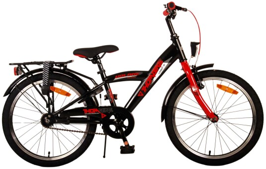 Volare Children"s Bicycle 20" Thombike Black Red 22102 Volare Children"s Bicycle 20" Thombike Black Red 22102