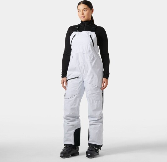 Helly Hansen Ridge Infinity Shell Bib Dame Hvit Hvit XL