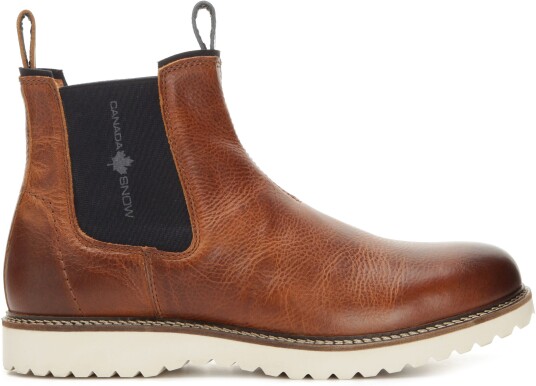 Canada Snow Men's William Chelsea Boot Cognac 44 Canada Snow Men's William Chelsea Boot Cognac 44