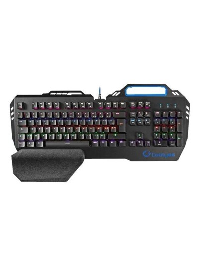 Nedis Gaming - Gamingtastatur - Fransk - Svart Nedis Gaming - Gamingtastatur - Fransk - Svart