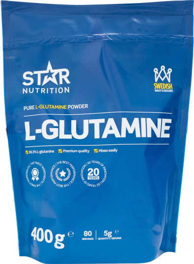 Star Nutrition L-glutamine, 400 G, L-glutamin pulver 400g STD