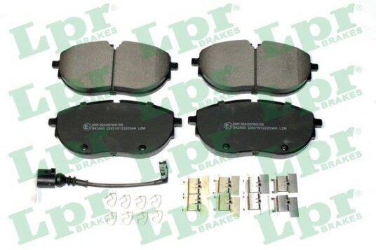 Bremseklosser LPR 05P2253AK Bremseklosser LPR 05P2253AK