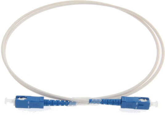 Eurolan 41E-S4-SC-SC-0E-04WT Fiberkabling hvit formsprøytet 0,5 m Stikkontakter & kabler Eurolan 41E-S4-SC-SC-0E-04WT Fiberkabling hvit formsprøytet 0,5 m Stikkontakter & kabler