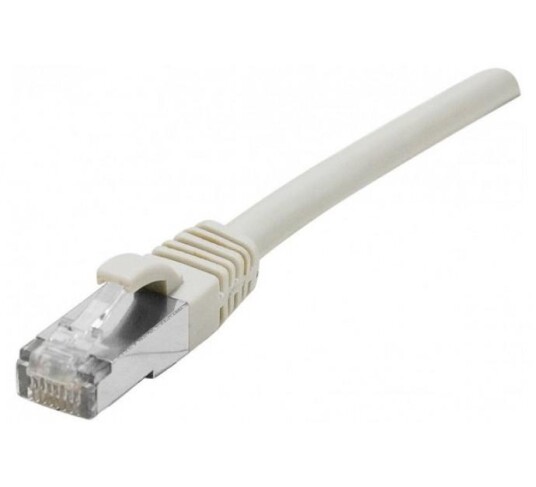 EXC Patch Cord RJ45 CAT.6 F/UTP Copper LSZH (Halogenfri) Snagless Grey 3m