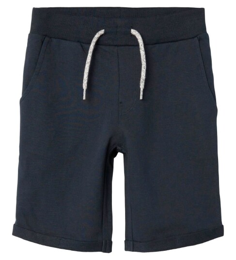 name it Nkmvermo Long Swe Shorts Unb F Noos Navy 152