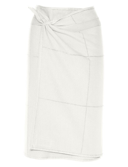 The Organic Company Calm Towel To Wrap White The Organic Company 200 NATURAL WHITE ONE SIZE
