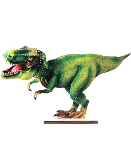 Jurassic Dino T Rex Trefigur 15x25 cm