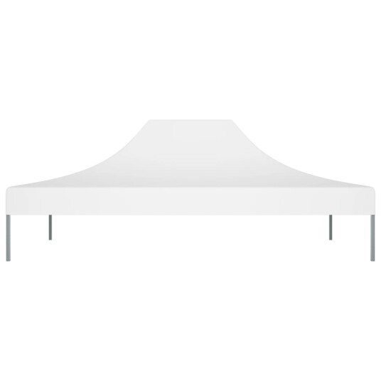 vidaXL Teltduk for festtelt 4,5x3 m hvit 270 g/m²