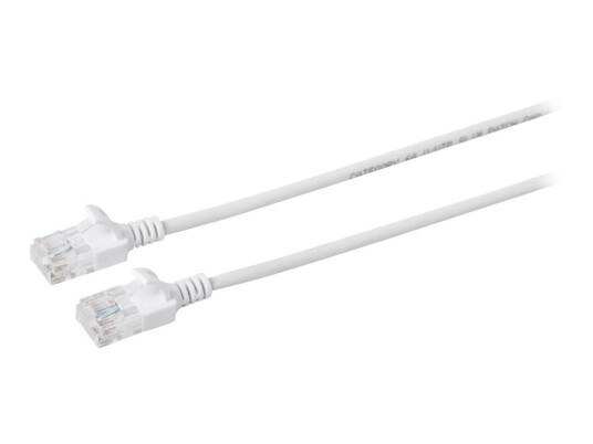 MicroConnect Cat6a Nettverkskabel 50 cm RJ-45 Hvit