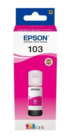 Epson 103 Magenta Ink C13T00S34A / C13T00S34A10 - Blekkrefill Rød