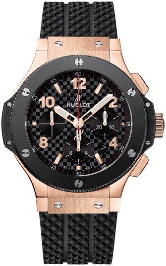 Hublot Herreklokke 301.PB.131.RX Big Bang Evolution Sort/Gummi Ø44.5 Hublot Herreklokke 301.PB.131.RX Big Bang Evolution Sort/Gummi Ø44.5