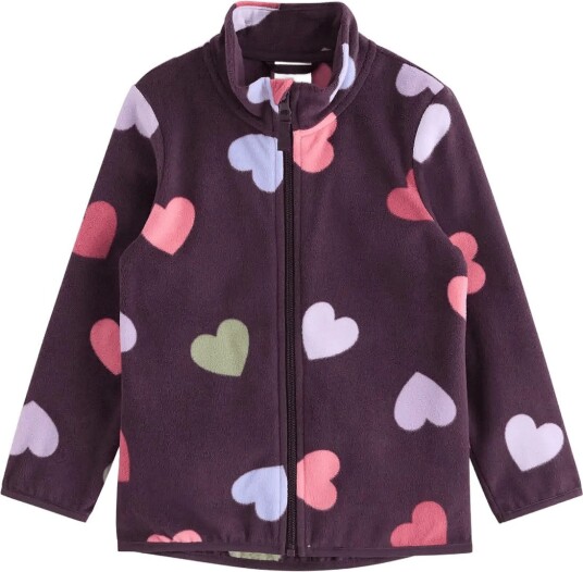 Lindex Jacket In Microfleece Purple 92 Lindex Jacket In Microfleece Purple 92