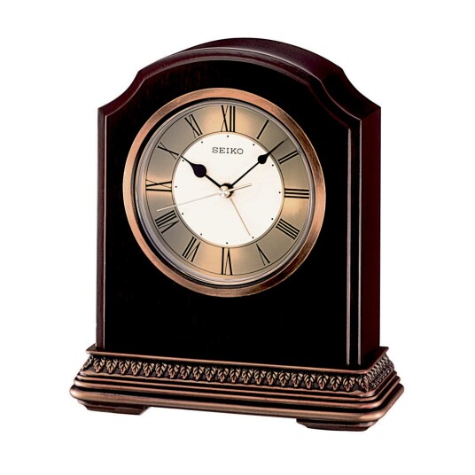 Seiko Clocks Bordklokke QXE018B Unisex 14 cm Kvarts urverk