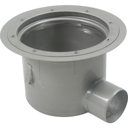 Blücher Industriavløpsgulv Vinylramme Ø332 mm Utløp Ø110 mm Horisontalt