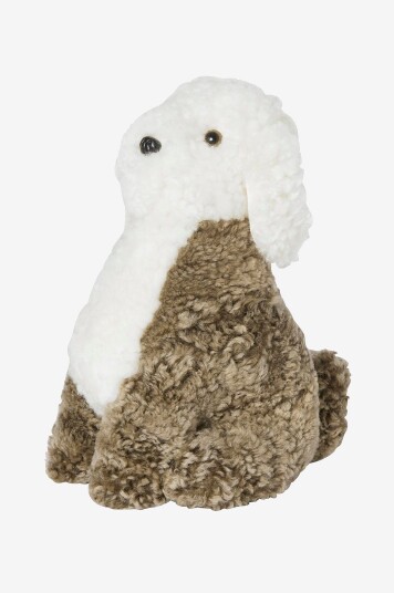 Skinnwille Snowy I Saueskinn Curly Brun