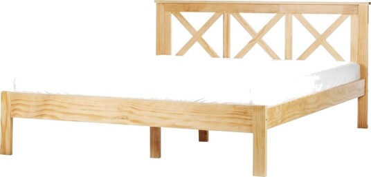 Seng med lamellramme Tannay Lyst tre 160x200 cm