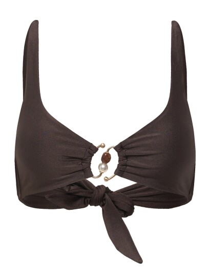 Seafolly Multi Fit Longline Tri Bra Brown 42