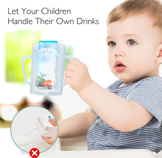Momcozy Squeeze Proof Holder Blue Blue One Size Momcozy Squeeze Proof Holder Blue Blue One Size