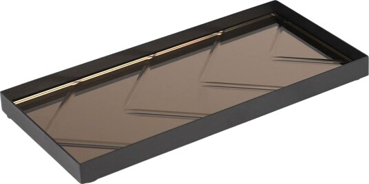 Specktrum The Herringbone Tray - Brown - 15X30CM