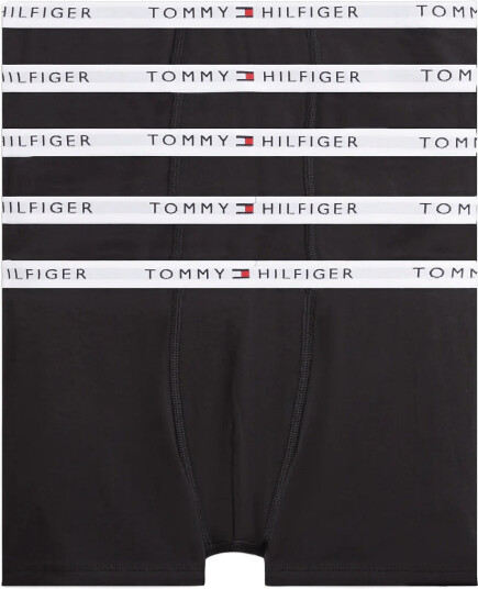 Tommy Hilfiger 5Pk Trunk Black 128 140
