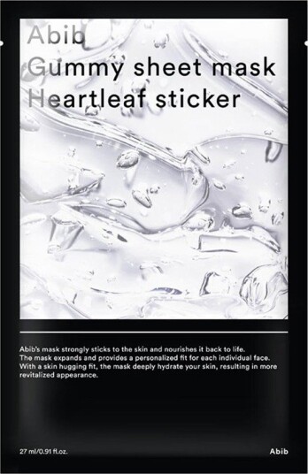 Abib Gummy Sheet Mask Heartleaf Sticker