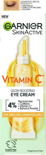 Garnier Skin Active Vitamin C Glow Boost Eye Cream