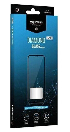 Myscreen Protector Msp Diamond Glass Lite Edge Fg Iphone 13 Mini 5,4" Czarny/Black Full Glue