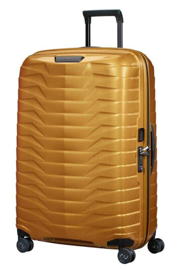 Samsonite PROXIS stor koffert 75 cm/98 L Honey Gold