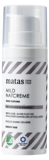Mild Night Creme For Senstive Skin Fragrance Free 50 ml