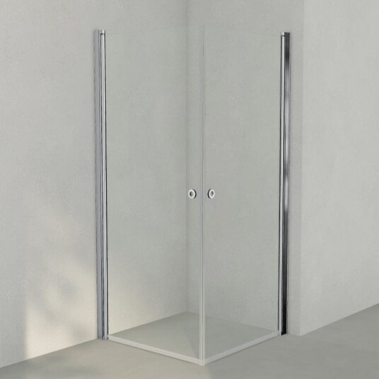 INR Iconic Nordic Rooms Dusjhjørne Linc Angel Safetech Glass Stone / 90x90cm Klart