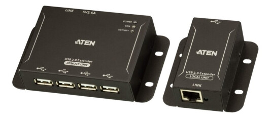 Aten Uce3250 Local And Remote Units - Usb-Utvider - 4 Porter - Opp Til 50 M
