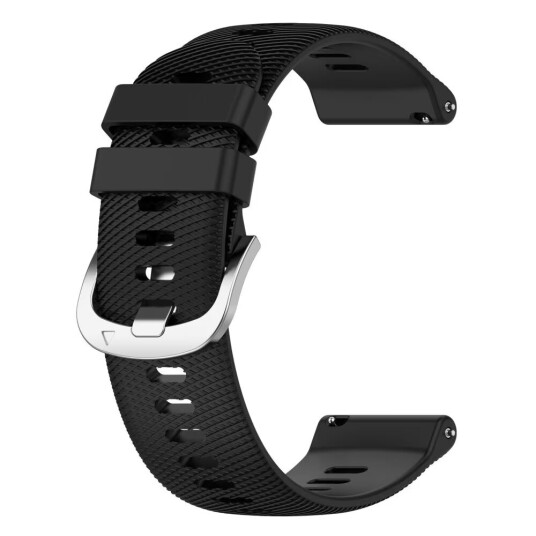 INF Klokkereim silikon Garmin Forerunner 265S SortGarmin Forerunner 265S 18 mm INF Klokkereim silikon Garmin Forerunner 265S SortGarmin Forerunner 265S 18 mm