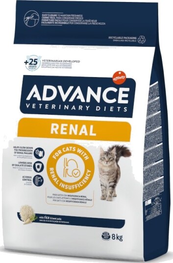 Affinity Advance Veterinary Diets Tørrfôr Veterinary Diets Renal Cat 2 X 8 kg