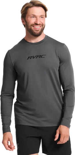 RevolutionRace Herre > Overdeler > Langermede skjorter Direction Active Long sleeved T shirt Herre Magnet Størrelse:4XL
