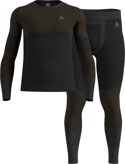 Odlo Fundamentals Performance Warm Set M Undertøy pakke Black M Odlo Fundamentals Performance Warm Set M Undertøy pakke Black M