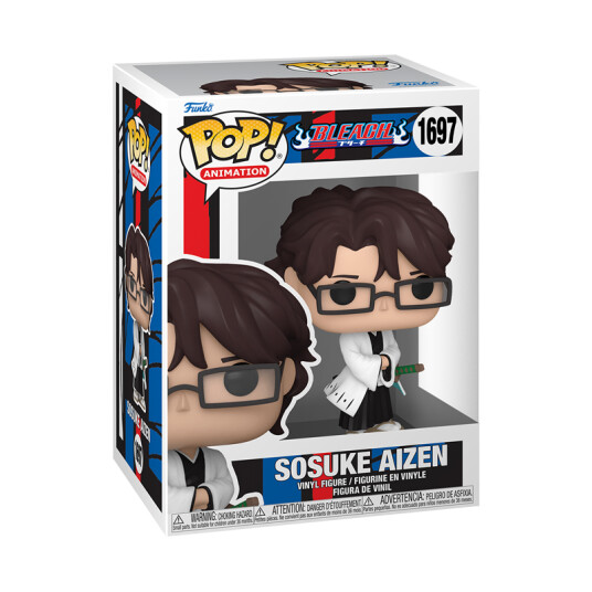 Funko POP Bleach Sosuke Aizen Figur i Displayeske