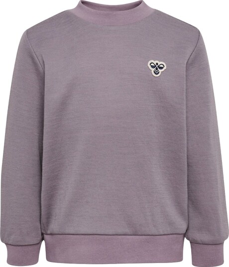 Hummel Collegegenser   Ull   HmlMini   Grå Ridge   Hummel   1 år (80)   Collegegenser   Lilla