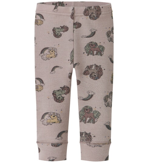 Name It Shadow Gray Unicorn Nbfwillit Ull Leggings 68