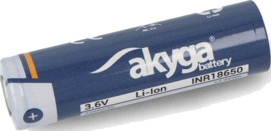 Mrsmart 18650 litiumionbatteri med 3350mAh kapasitet og 3,6V Mrsmart 18650 litiumionbatteri med 3350mAh kapasitet og 3,6V