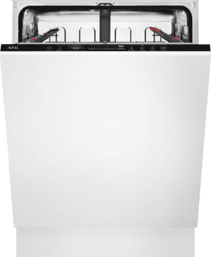 AEG FSE63307P Helintegrert Oppvaskmaskin 12 Kuverter Hvit med Satellittrengjøring AEG FSE63307P Helintegrert Oppvaskmaskin 12 Kuverter Hvit med Satellittrengjøring