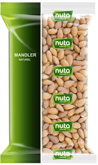 Mandler Naturell 1 Kg Mandler Naturell 1 Kg