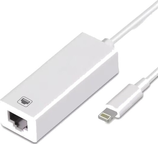 Lightning til ethernet adapter for iPhone & iPad